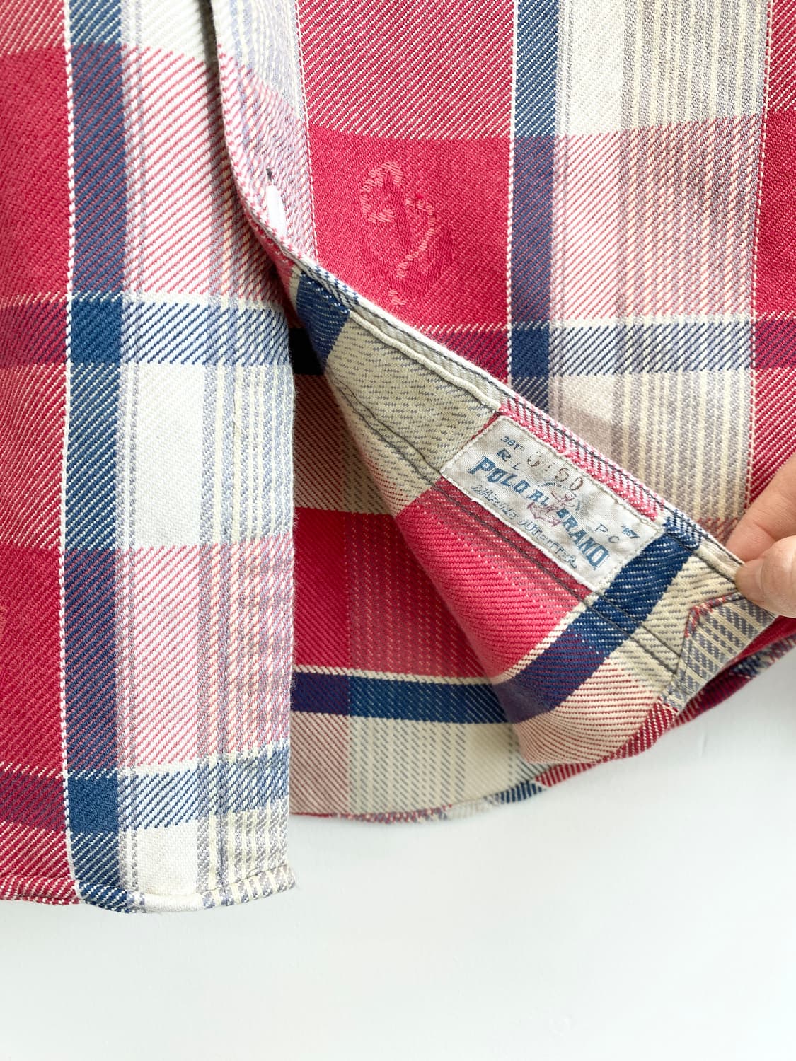 폴로 앵커 플란넬 워크 셔츠 상품이미지4