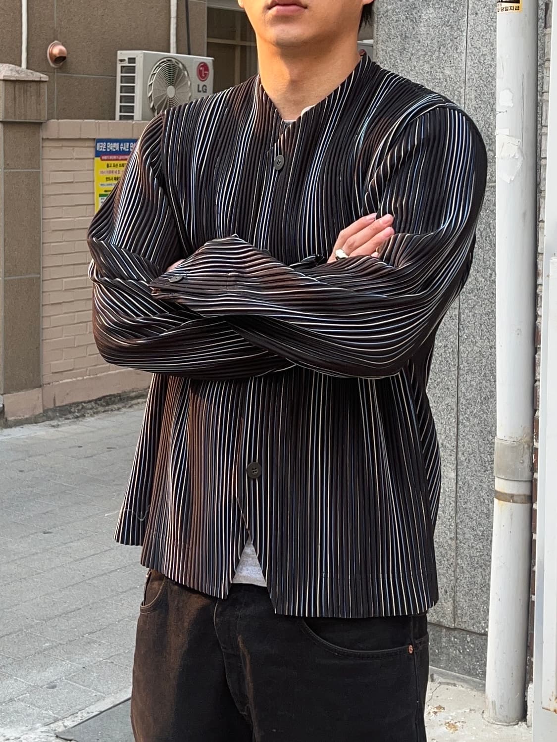 Homme Plisse 옴므 플리세 가디건 상품이미지2