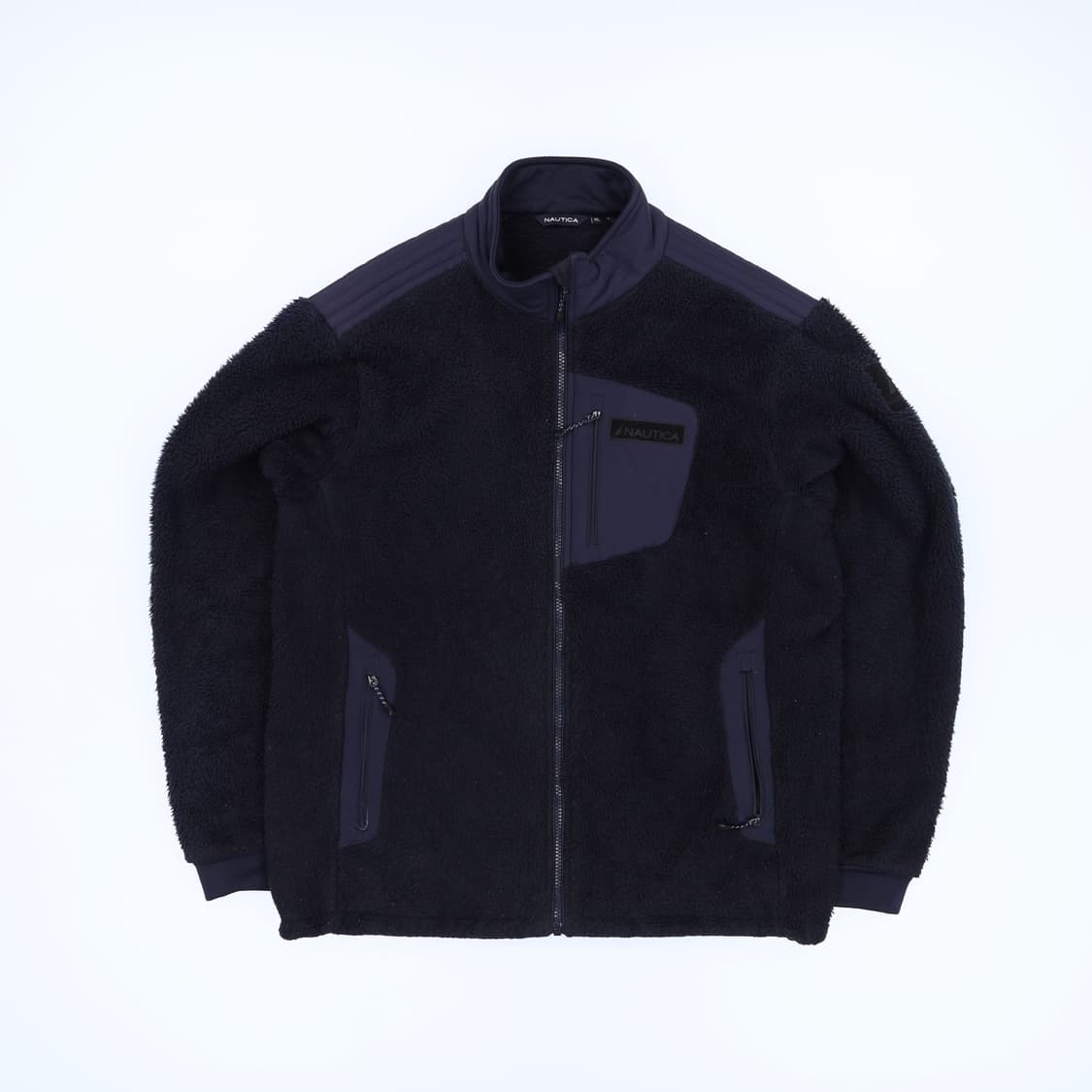 [XL] 노티카 빈티지 보아털 포켓 플리스 후리스 자켓 네이비 3849 상품이미지1