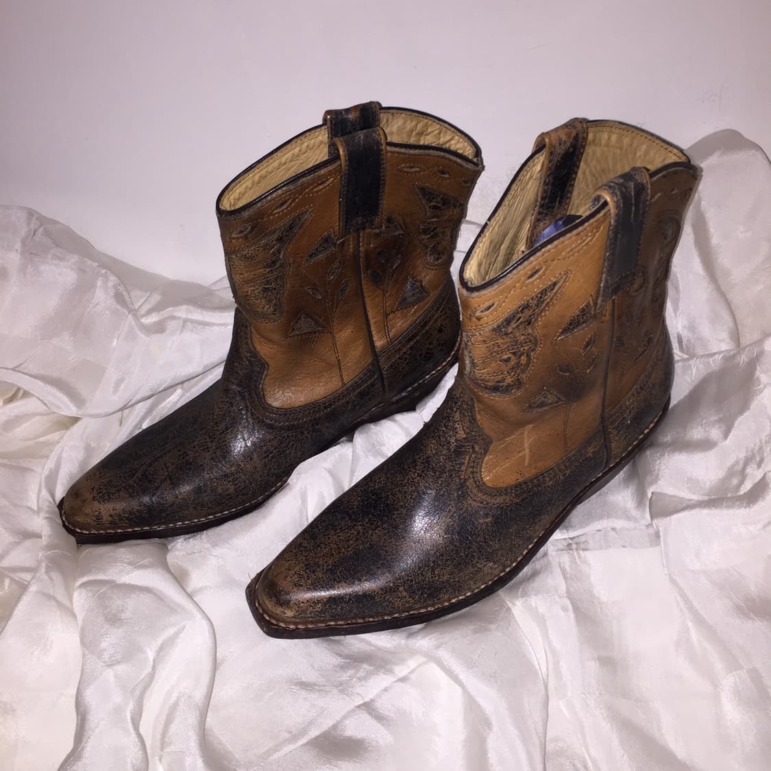 Bed Stu 빈티지 웨스턴 레더 부츠 상품이미지2