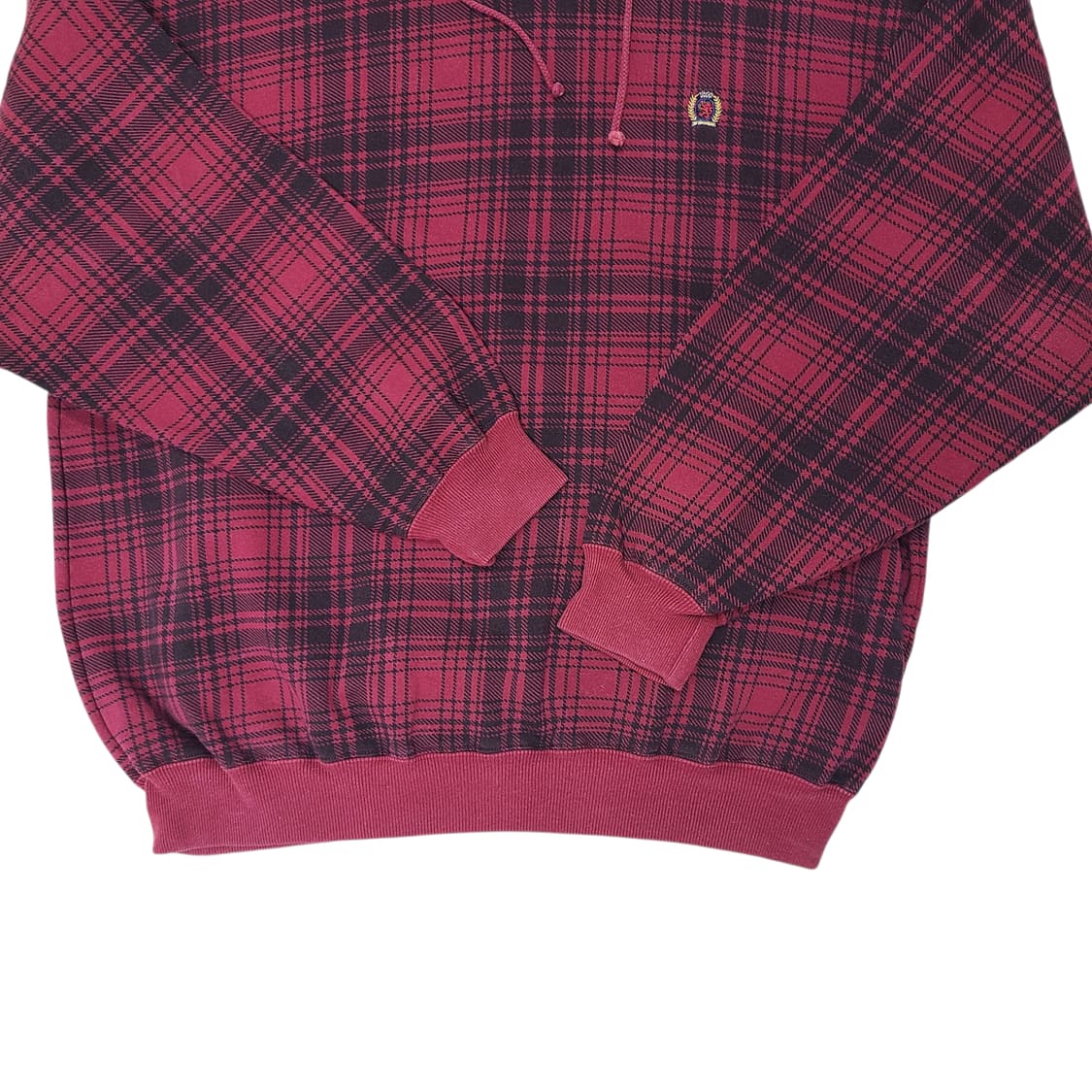 '90s 타미힐피거 하프집업 후드 상품이미지4