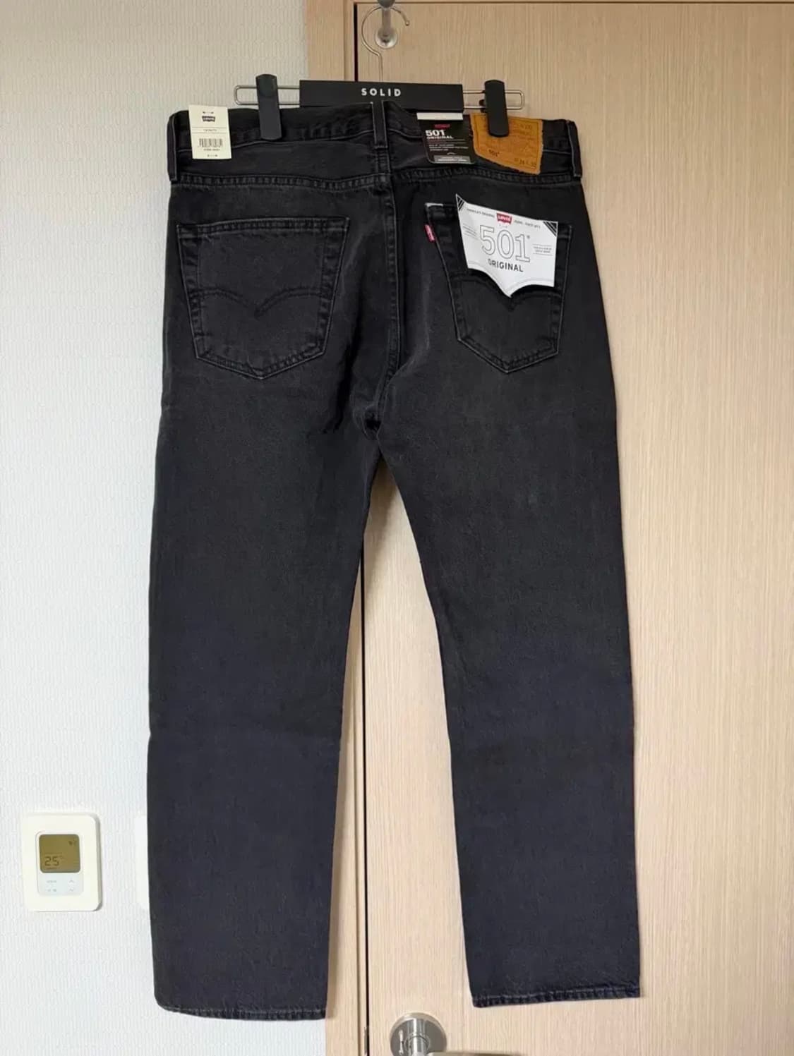 34*30)리바이스x에디피스 흑청데님 상품이미지2