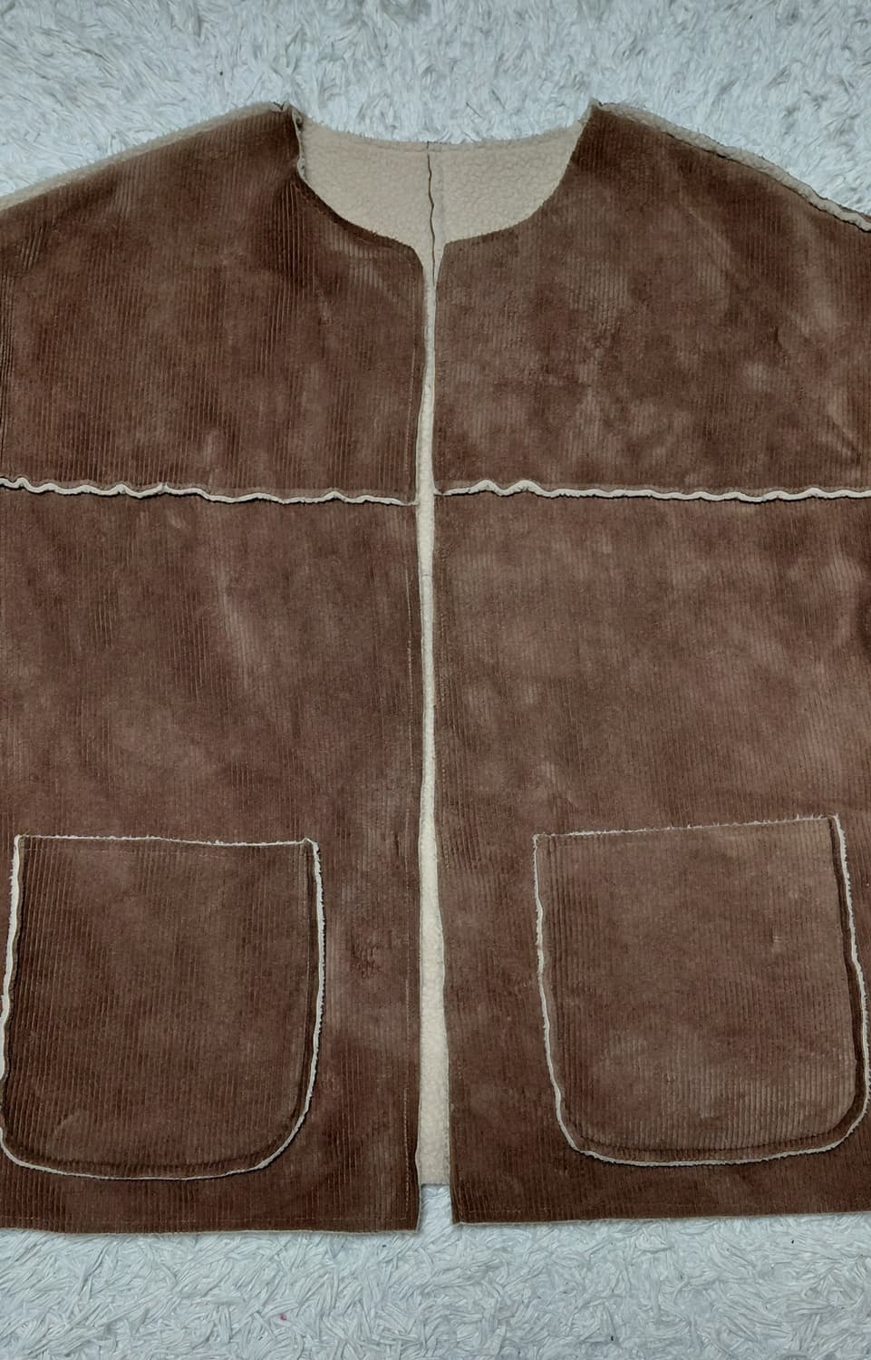 FREAK'S STORE 리버시블 코듀로이 숏 코트 (Free) 상품이미지5