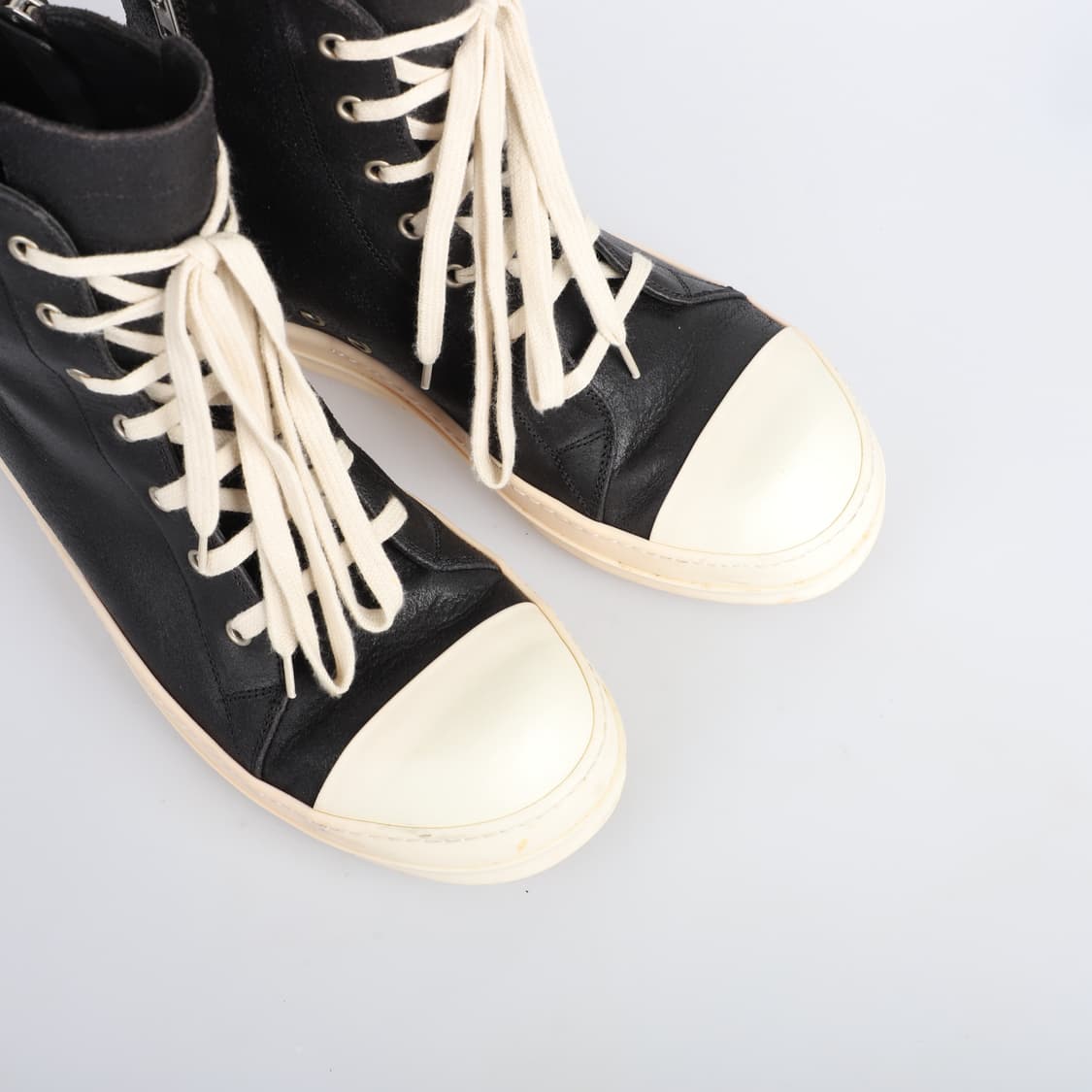 42.5 / Rick Owens 릭오웬스 라몬즈 하이 블랙 LPDP 상품이미지6