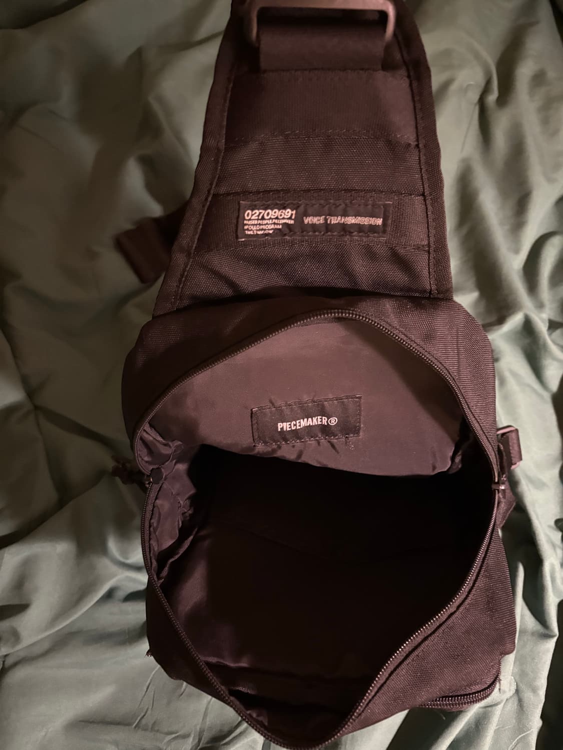 빈티지 크로스 힙색 키링 포함 상품이미지3