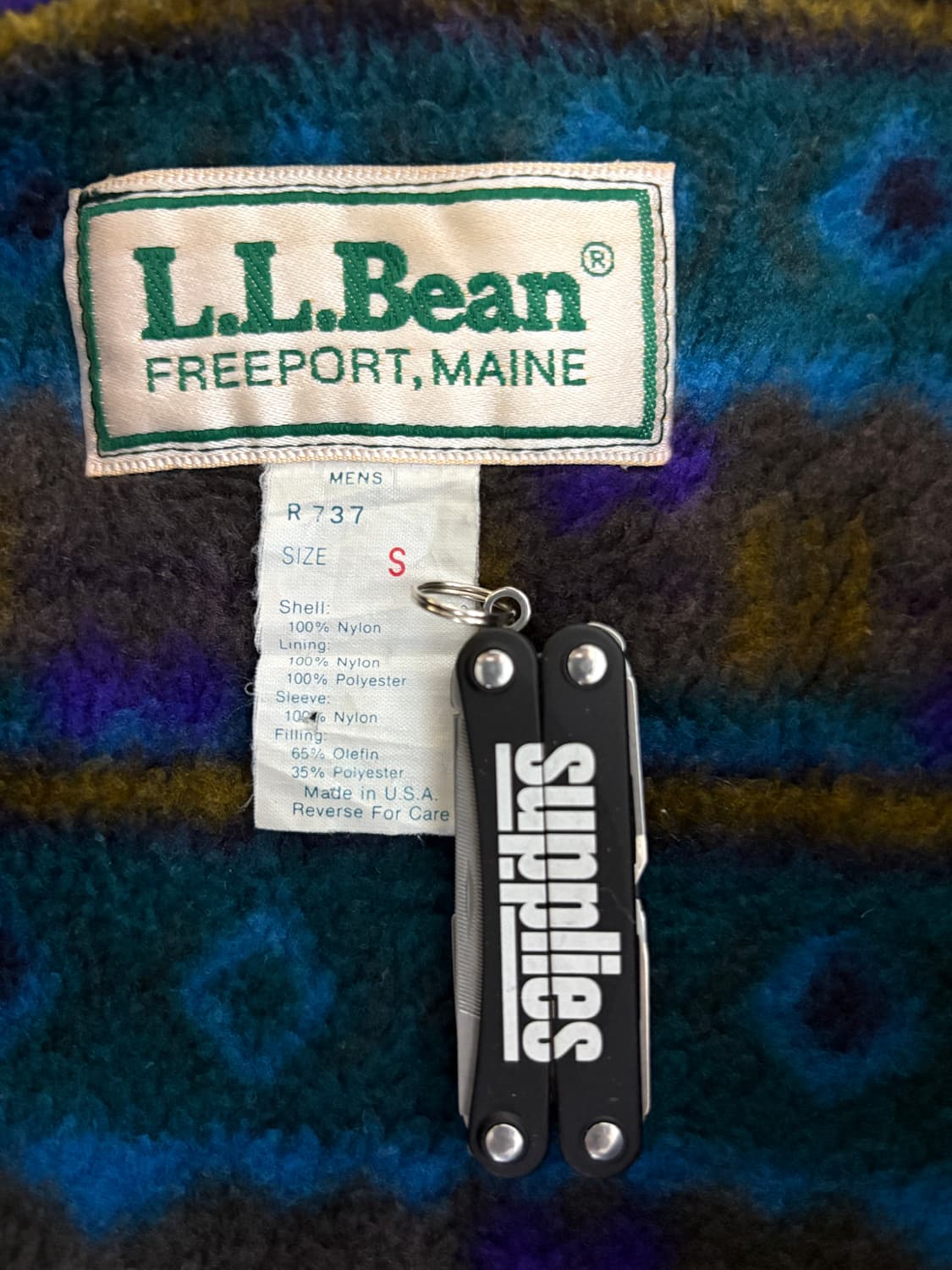 90s 90년대 usa 미제 엘엘빈 llbean 플리스 자켓 m정도 상품이미지9