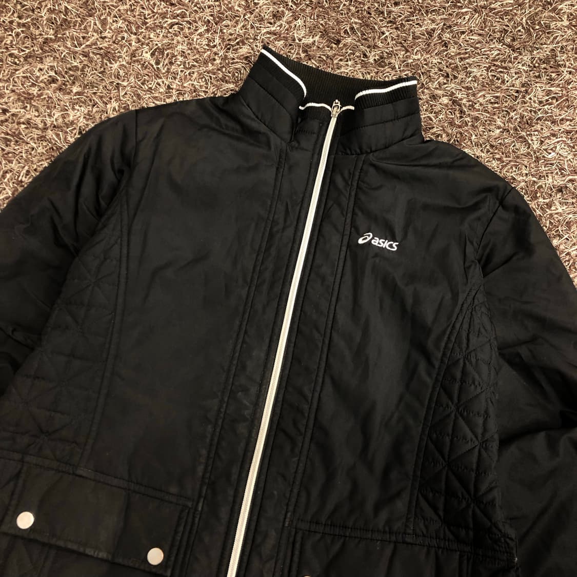 아식스 올드스쿨 퀄팅 자켓 상품이미지2