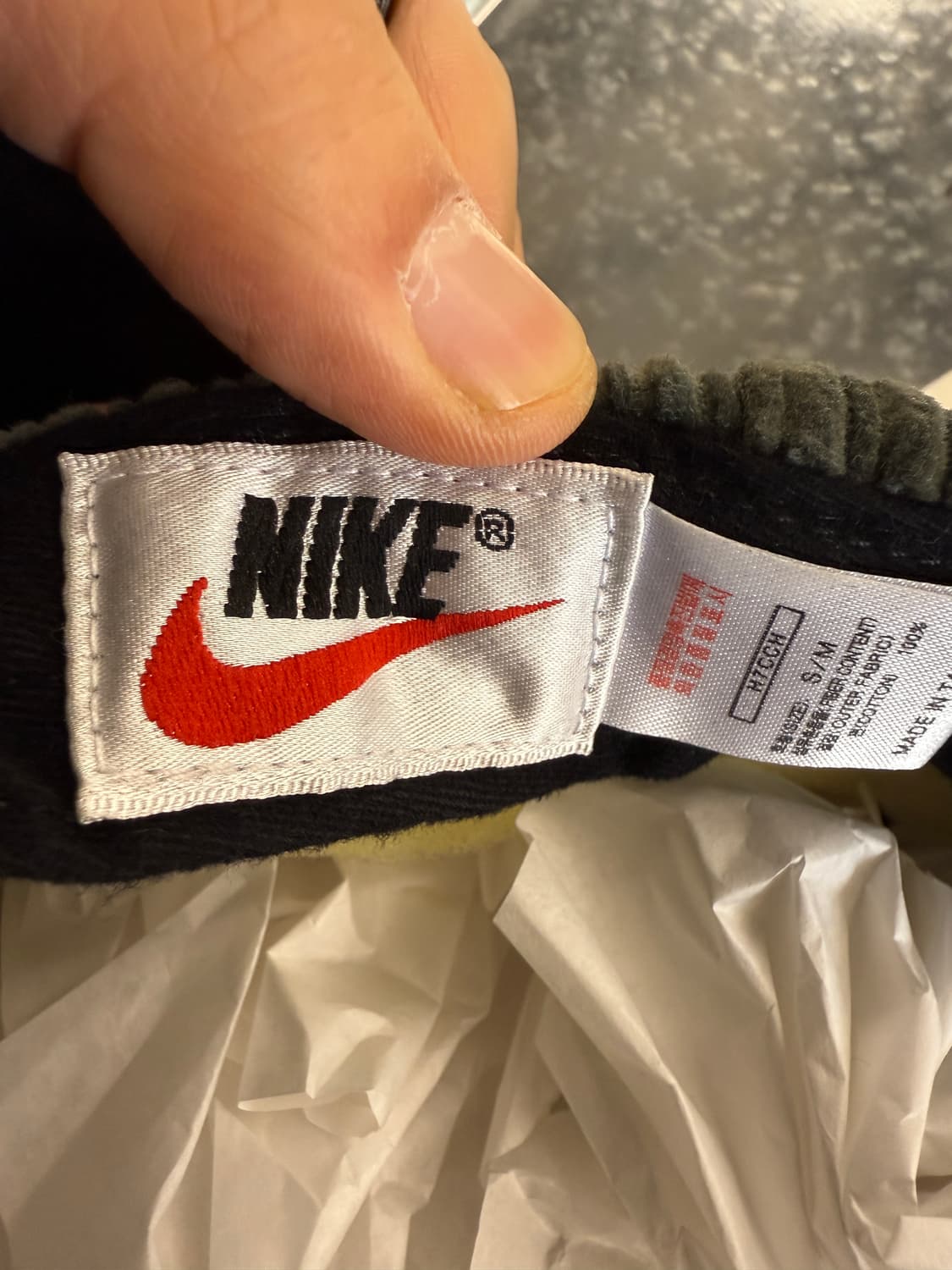 90년대 나이키 코듀로이 헌팅캡 S/M 상품이미지5