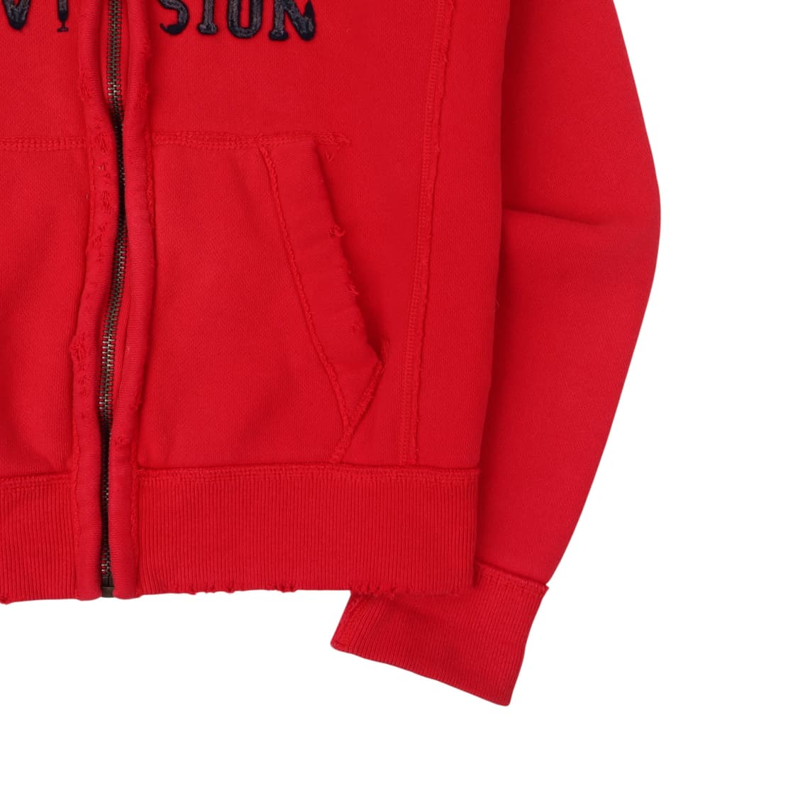 아베크롬비 레드 헤비 후드집업 상품이미지4