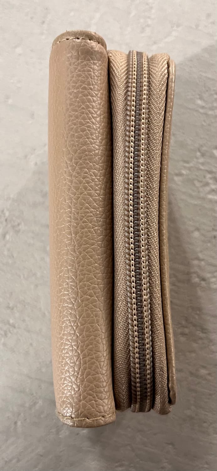 주카 Zucca 3단 반지갑 베이지 상품이미지4