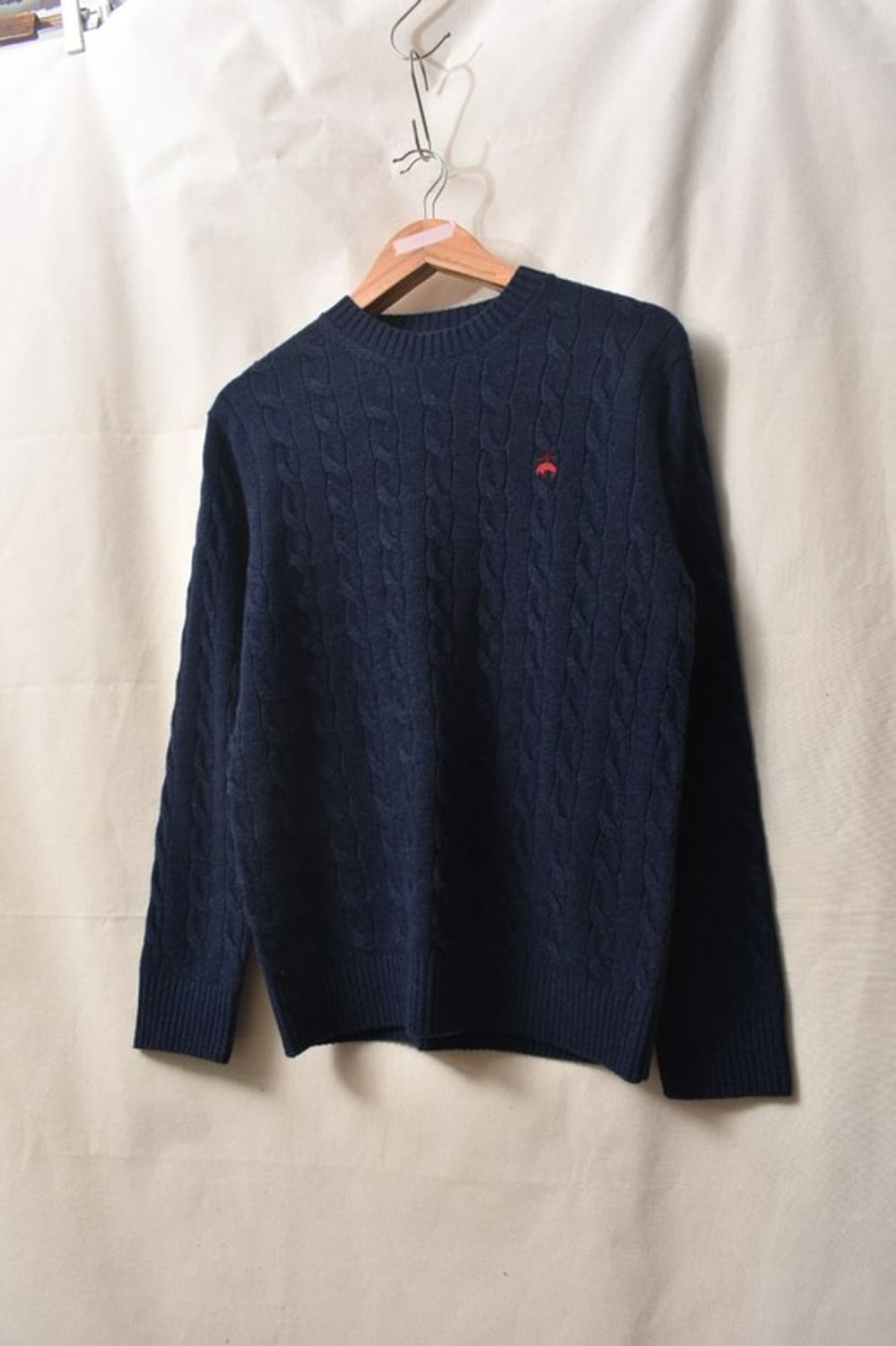 브룩스 브라더스 케이블 니트 스웨터 S M0066 상품이미지2