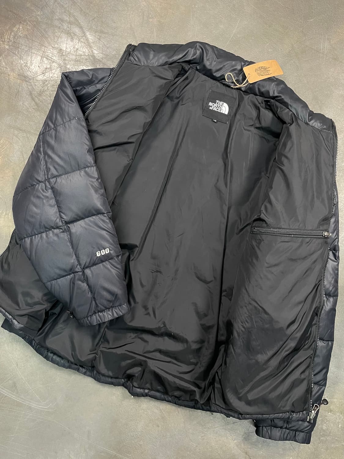노스페이스 600필 퀼팅 패딩 상품이미지3