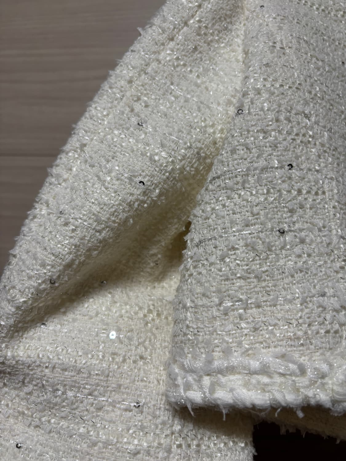 더바넷 멜리나melina  트위드자켓 아이보리 상품이미지7