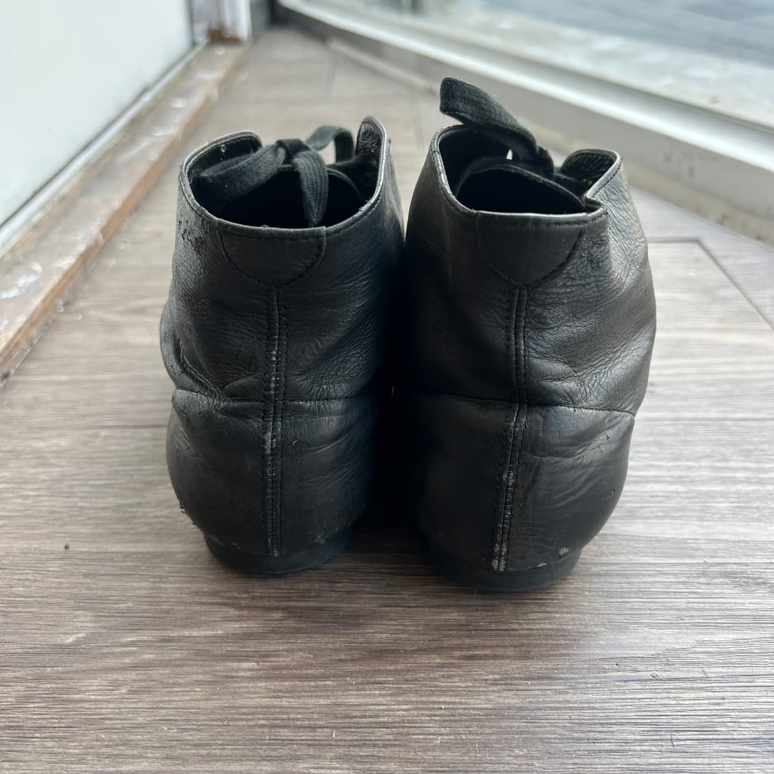 요지 야마모토 램스킨 하이탑 슈즈 상품이미지4