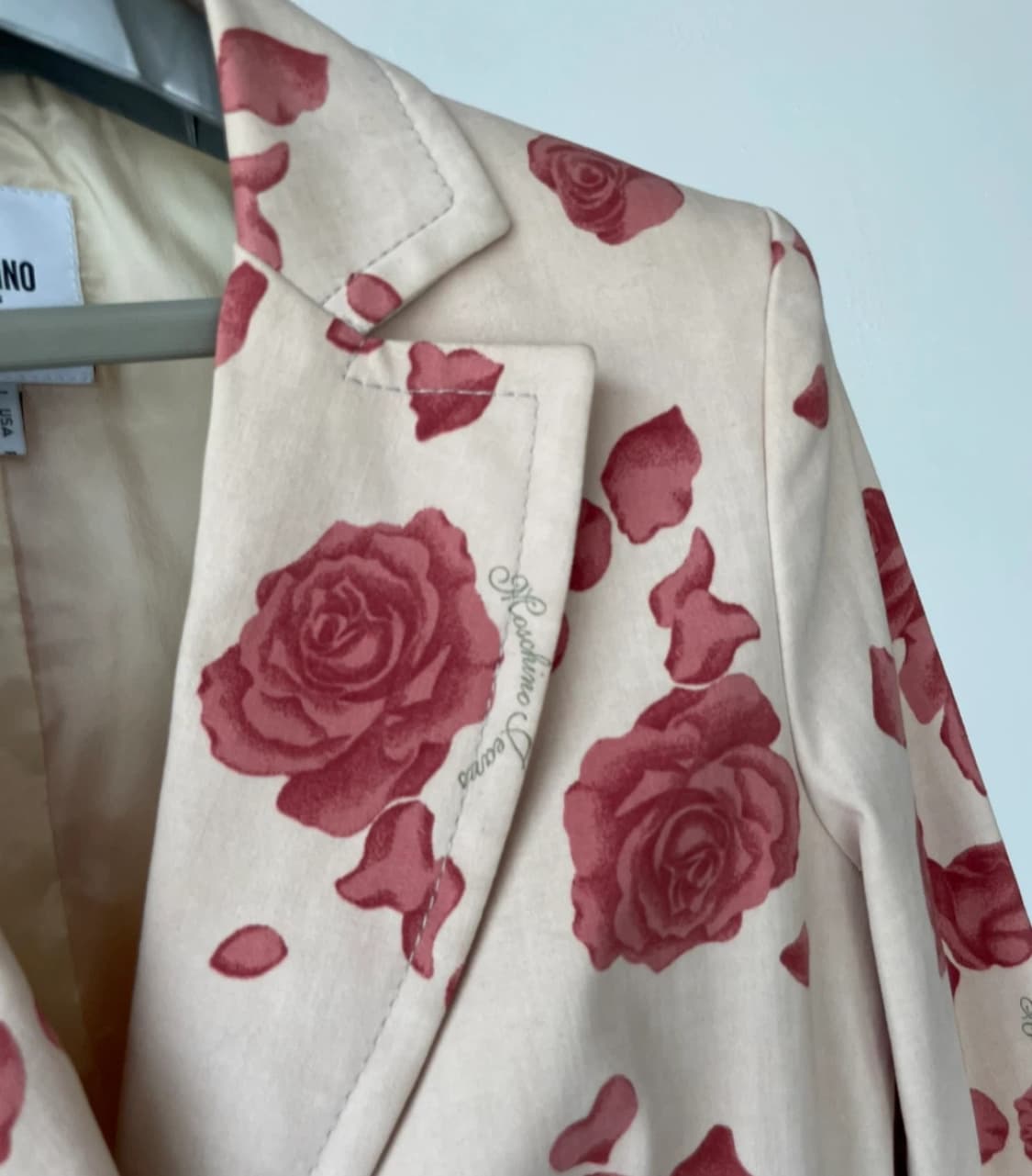 Moschino 모스키노 로즈 프릴 자켓 36 상품이미지3