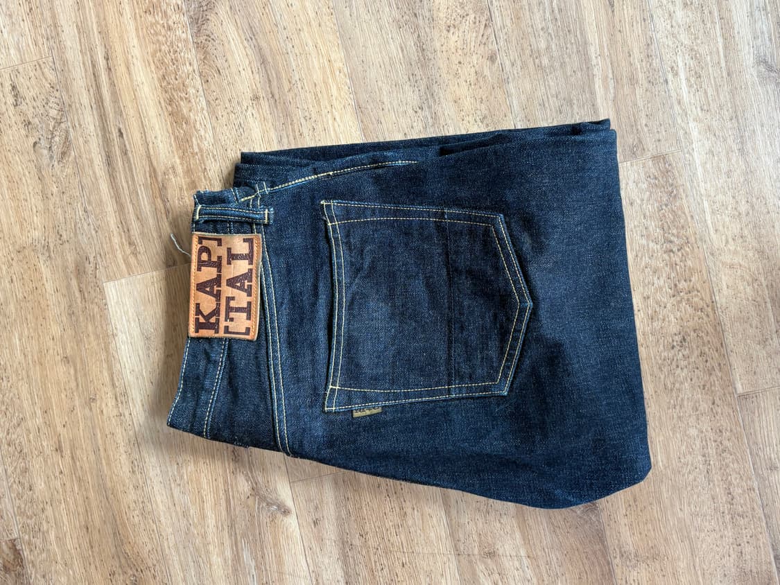 [32] 캐피탈 몽키 시스코 데님 오렌지 셀비지 상품이미지1