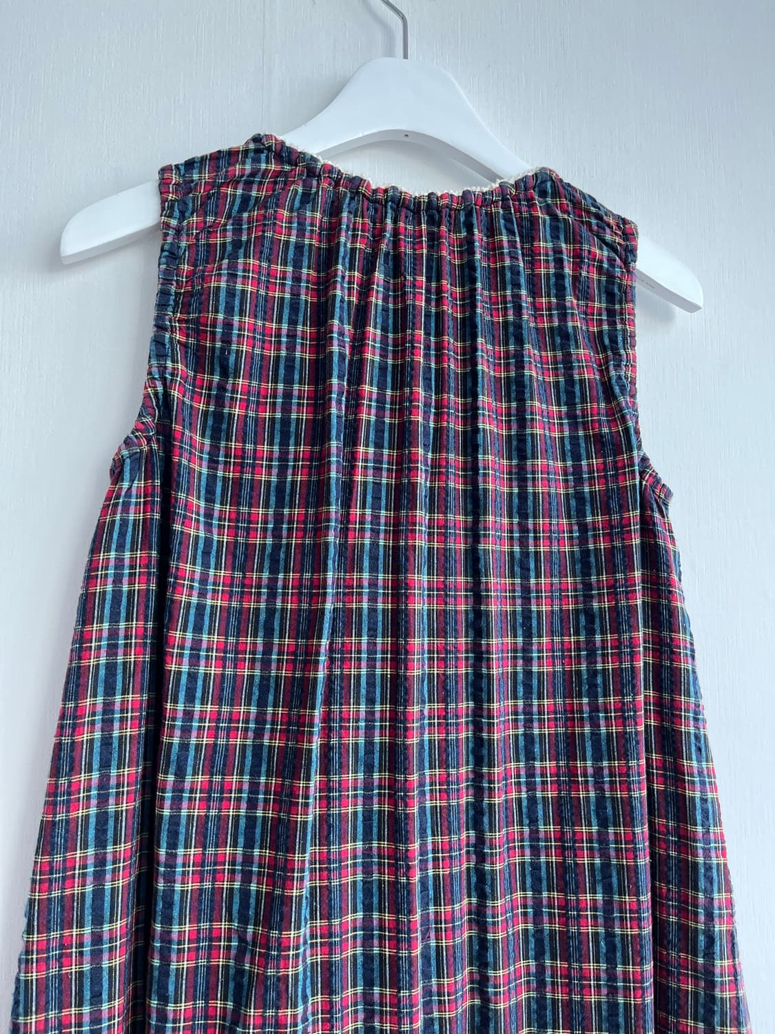 Angeliebe 레드 체크 원피스 상품이미지5