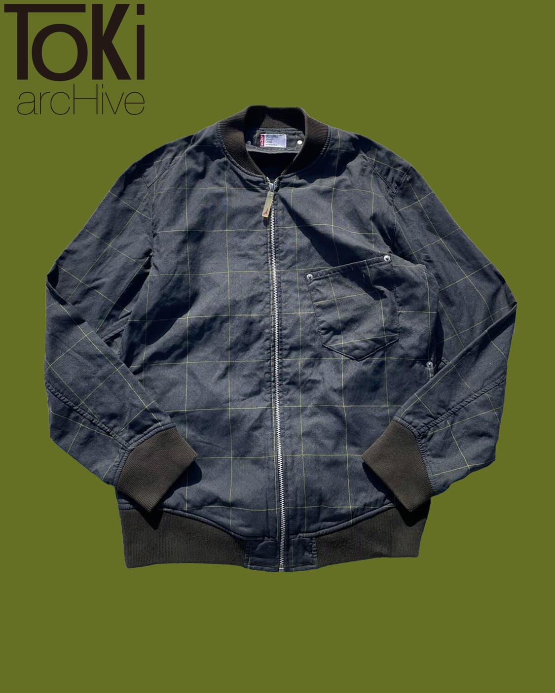 🇺🇸Levi's Check Bomber Jacket 상품이미지1