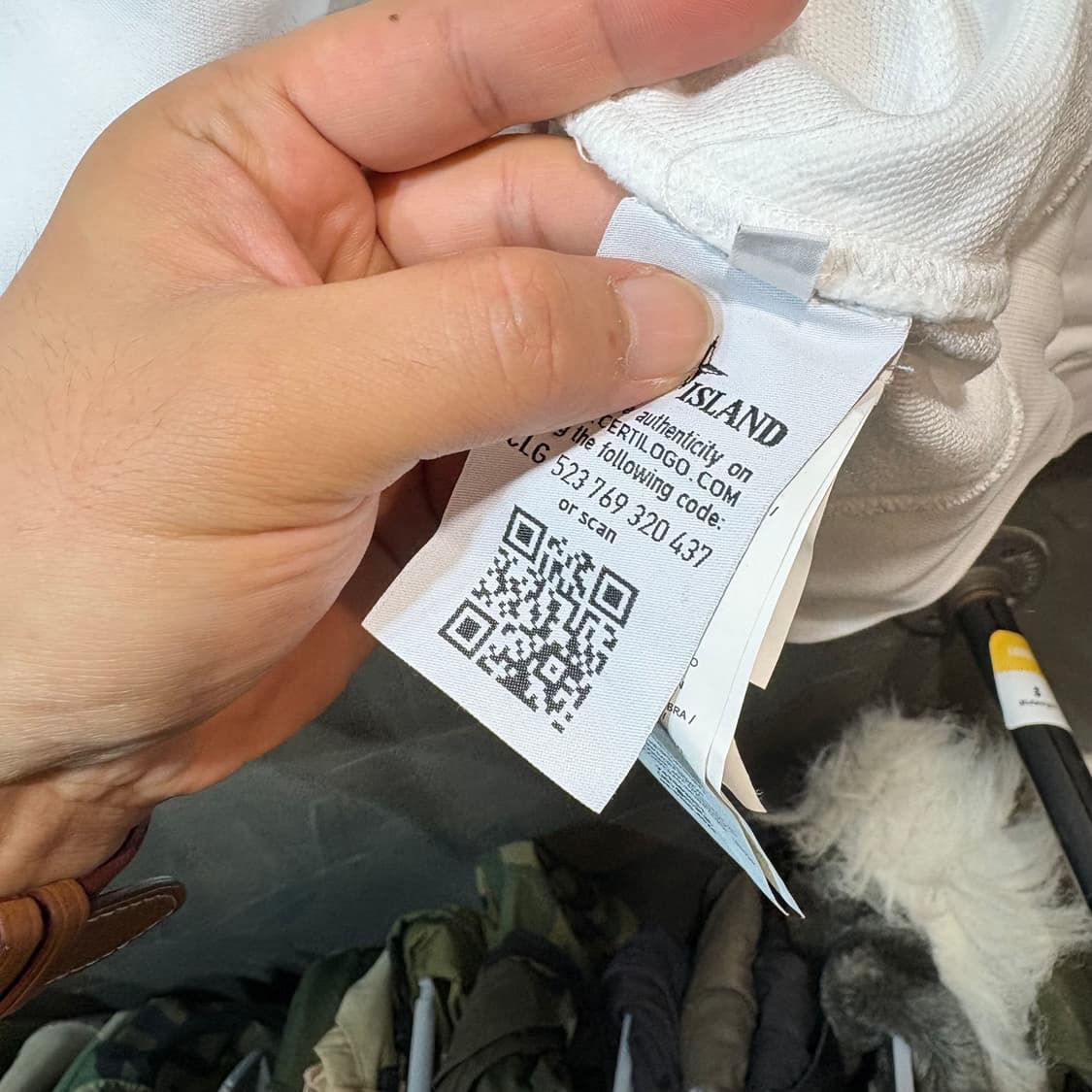 [XXL] STONE ISLAND 스톤 아일랜드 스웻 셔츠 상품이미지7
