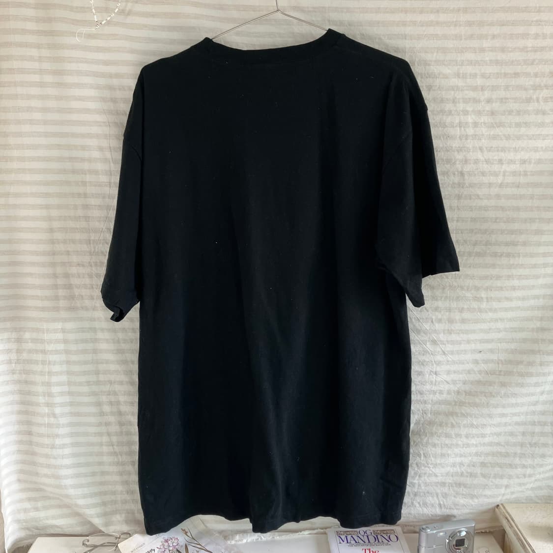 빈티지 일본 네코 프린팅 반팔 981 y2k 스트릿 갸루 펑키 일본빈티지 상품이미지2