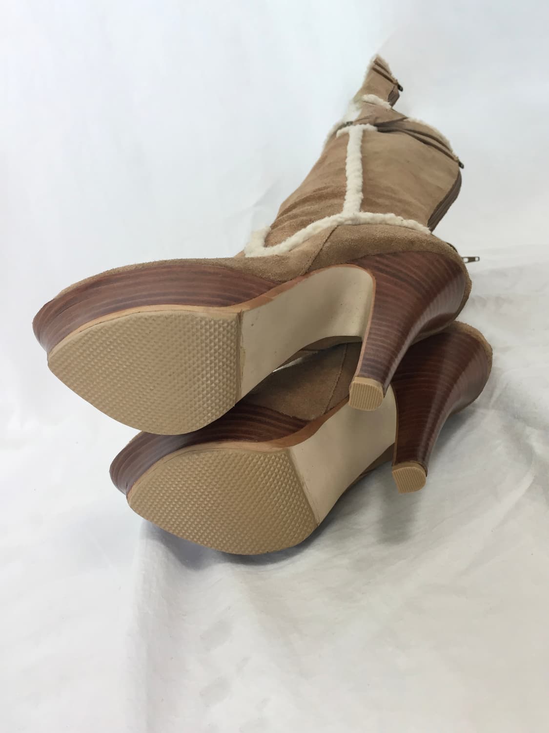 BEBE Mustang brown long Boots 상품이미지6