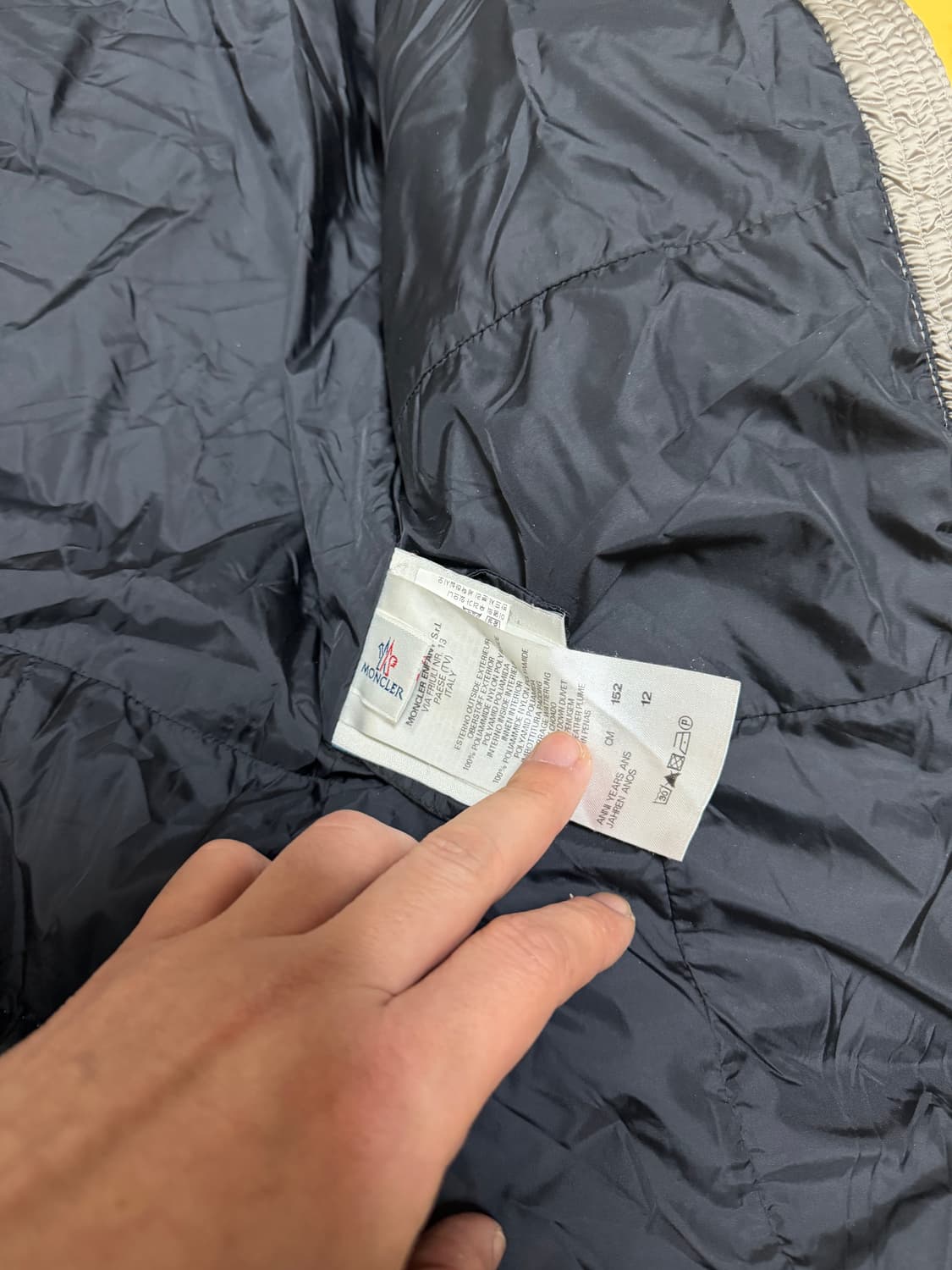 Moncler 몽클레어 여성 12y 패딩 매장판 정품 상품이미지4