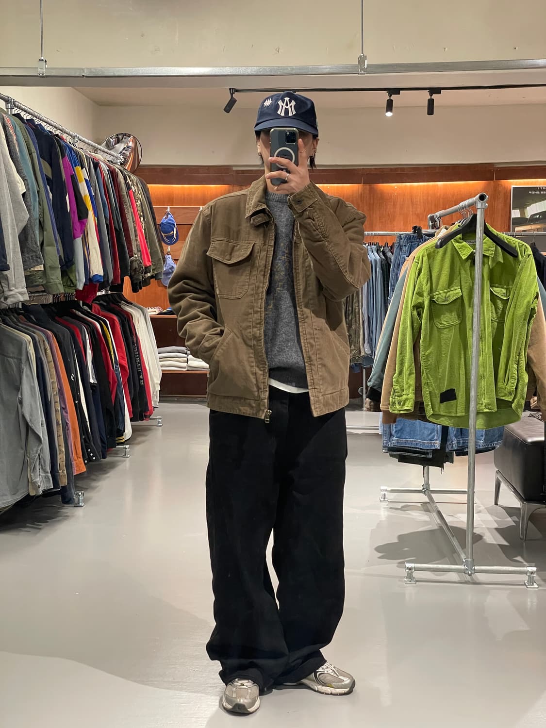 빈티지 코듀로이 쉐르파 자켓 상품이미지3