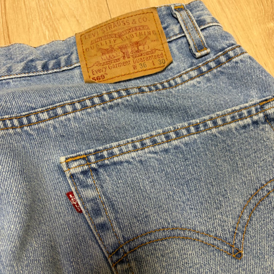 90s USA 리바이스 569 36X30 상품이미지3