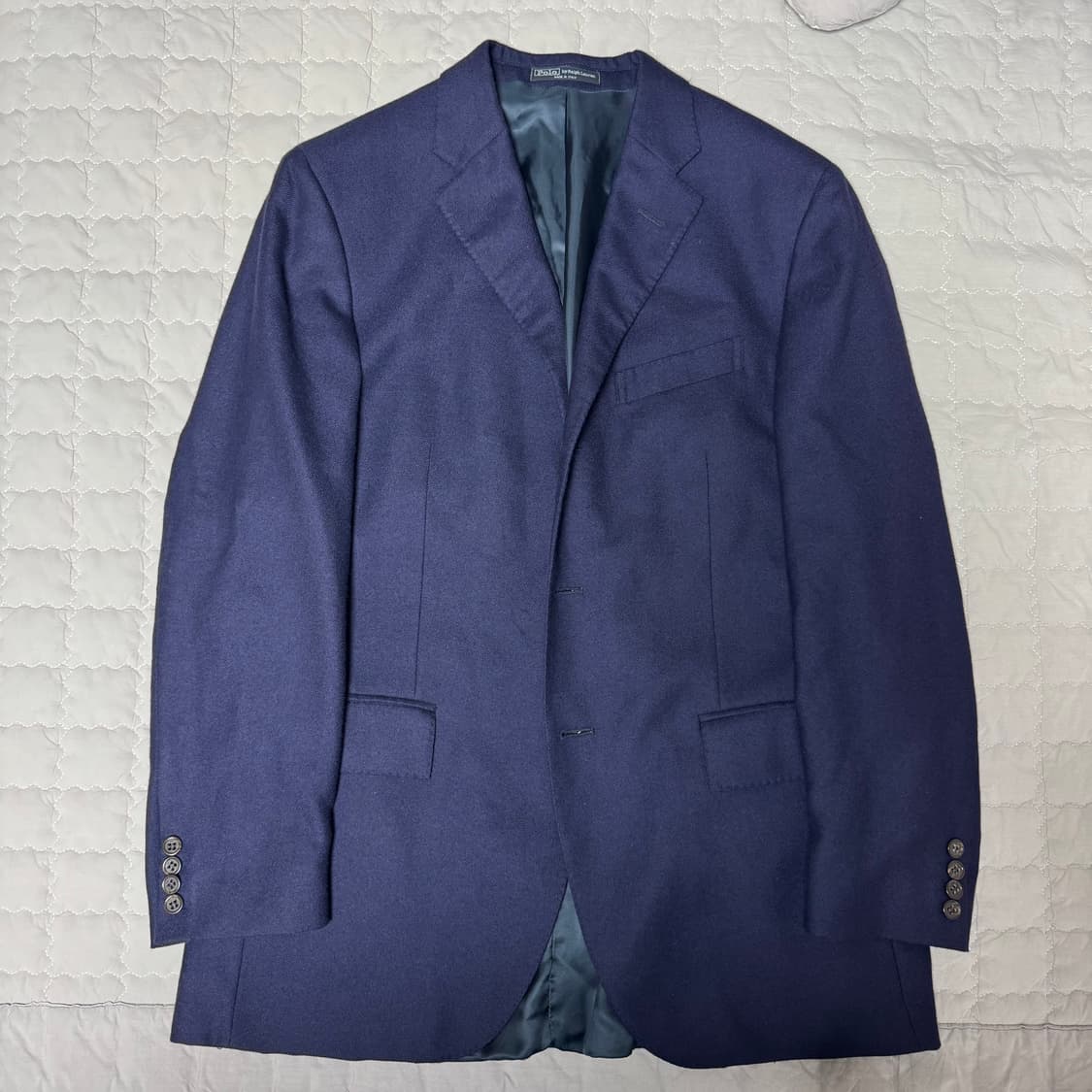 폴로 랄프로렌 캐시미어 100 네이비 블레이저 자켓 42R 상품이미지1