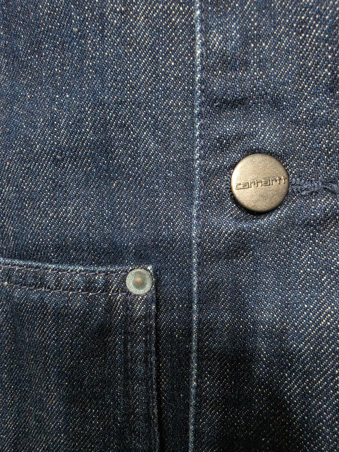 칼하트 WIP 쉐르파 피닉스 코트 데님자켓 청자켓 M 상품이미지6