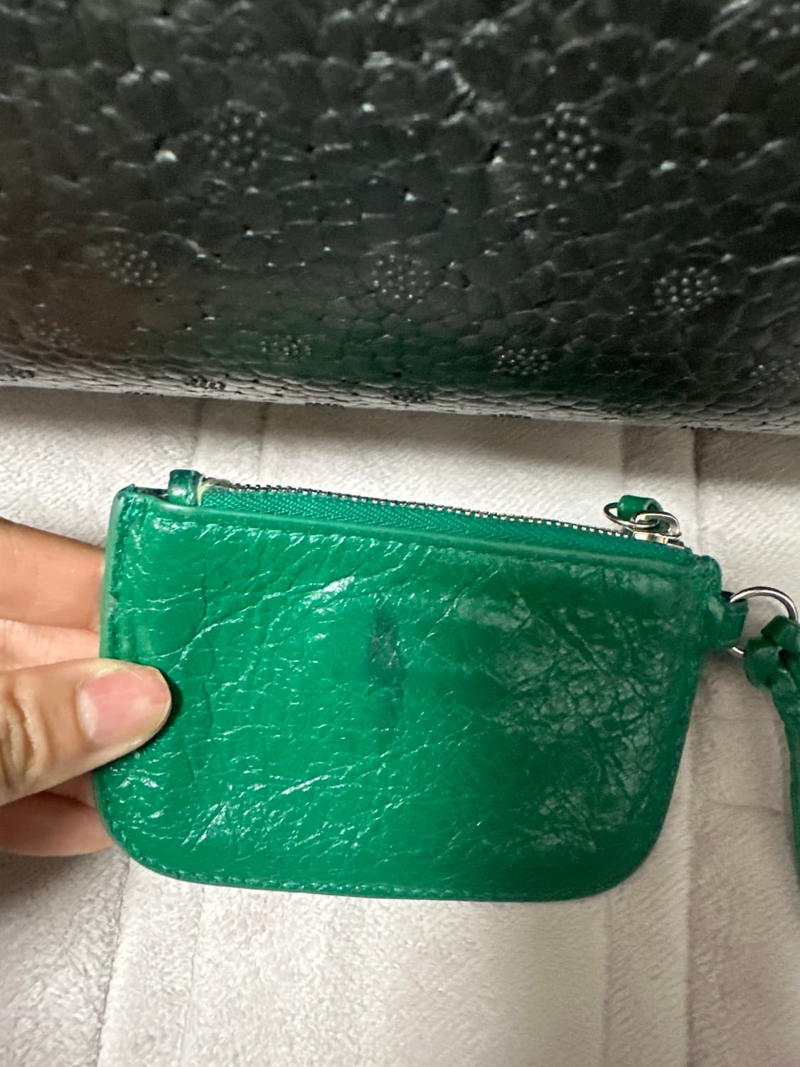 발렌시아가 르카골 카드지갑 그린컬러 상품이미지2