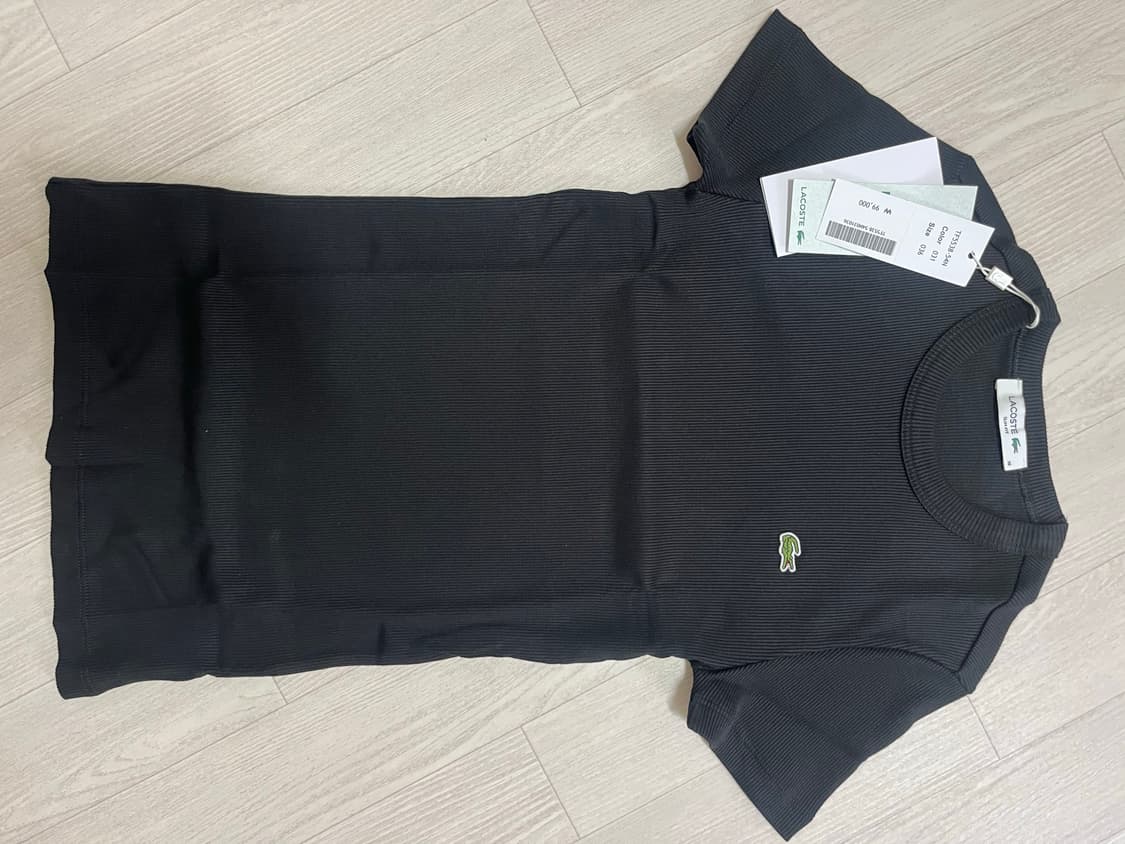 라코스테 골지티셔츠 상품이미지2