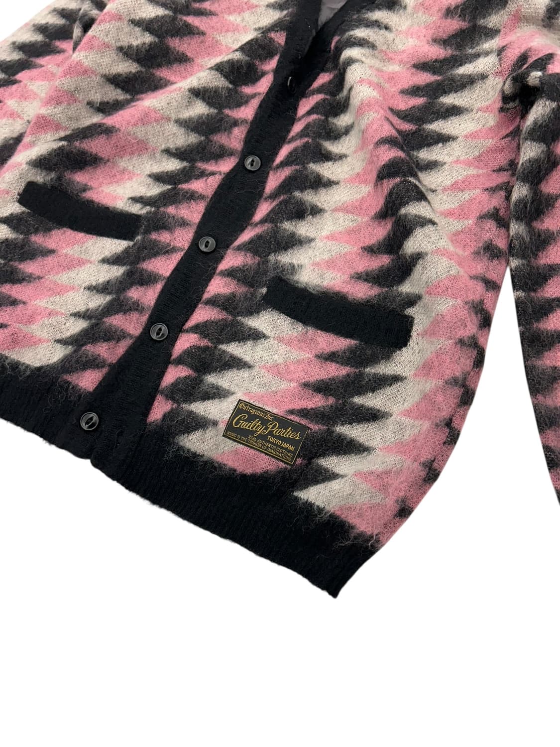 와코마리아 모헤어 가디건 상품이미지4