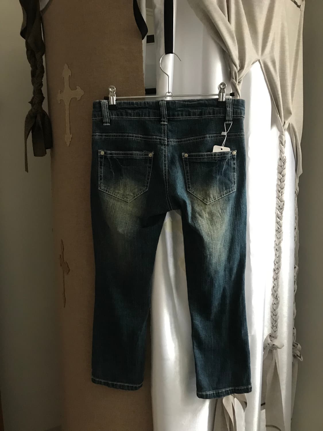 vintage denim capri pants 상품이미지7