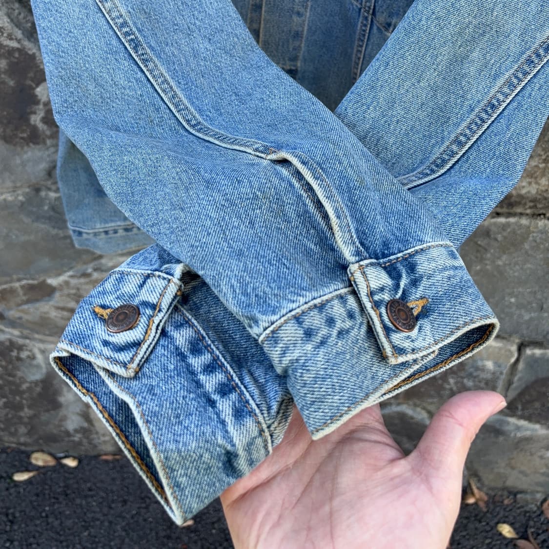 00s 리바이스 Levi’s 70507 릴렉스 핏 데님 트러커 자켓 상품이미지5