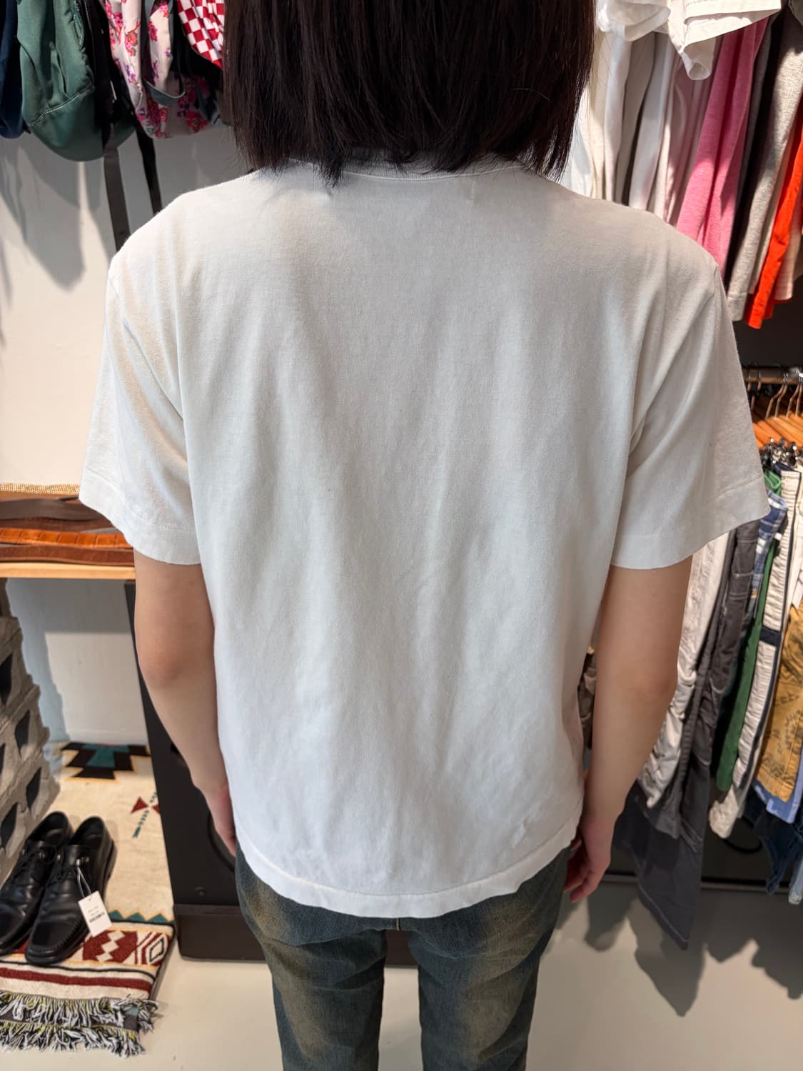 Comme des Garçons Play 하트 로고 반팔 티 상품이미지3