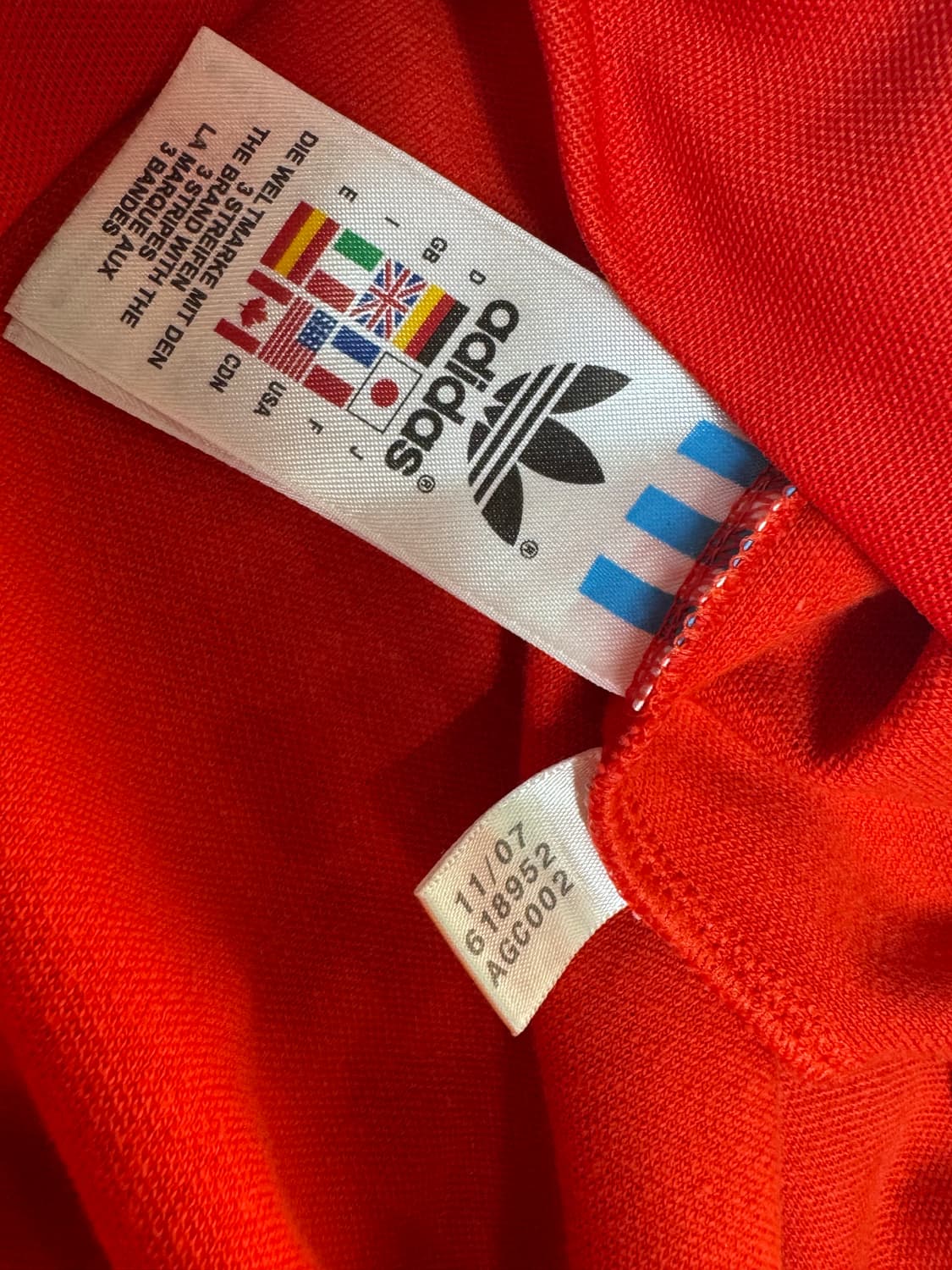 07S 아디다스 오리지날 아카이브 유로파 트랙탑 져지 자켓  상품이미지4