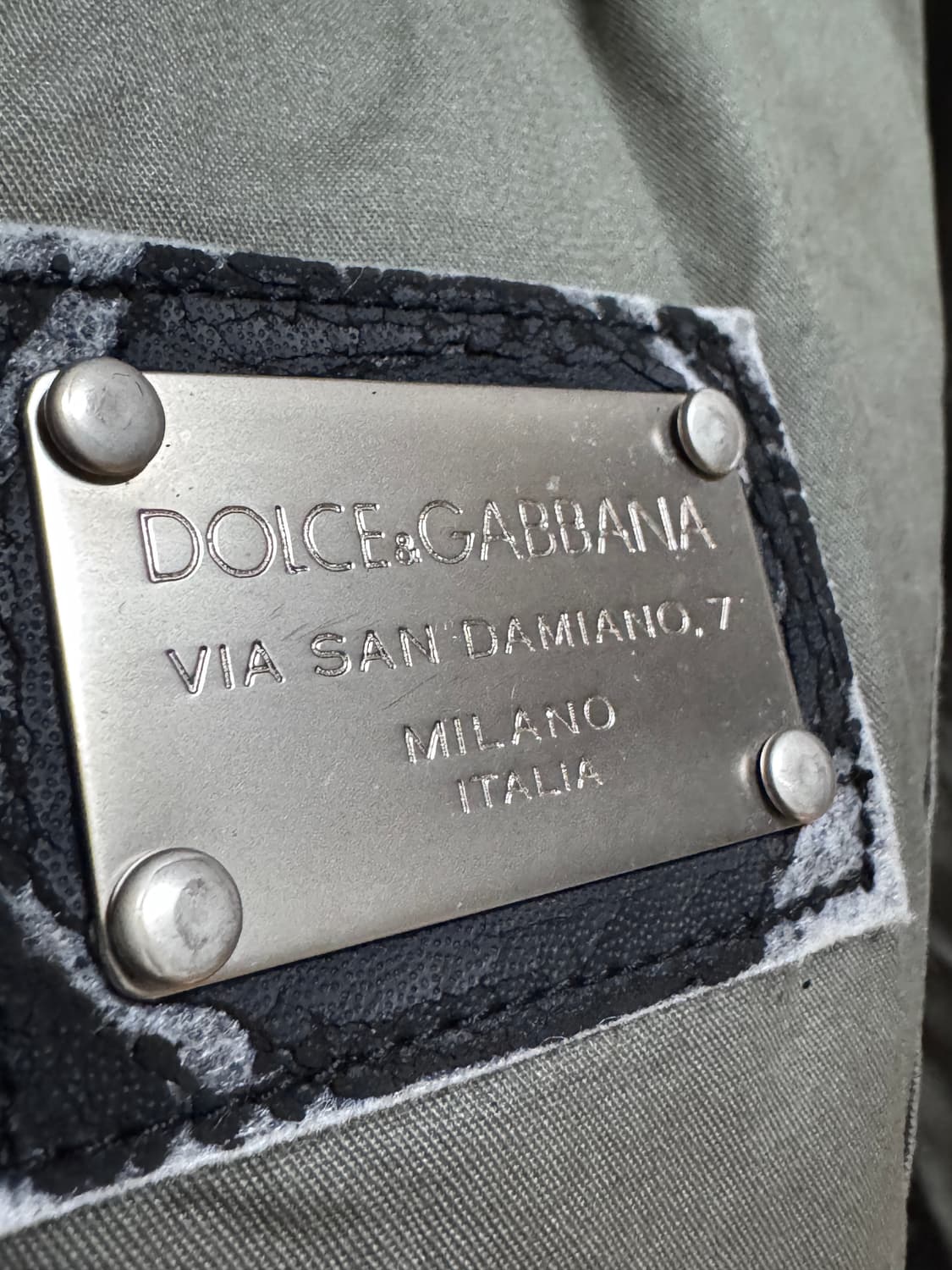 돌체앤가바나 03aw 고글 후드 자켓 상품이미지4