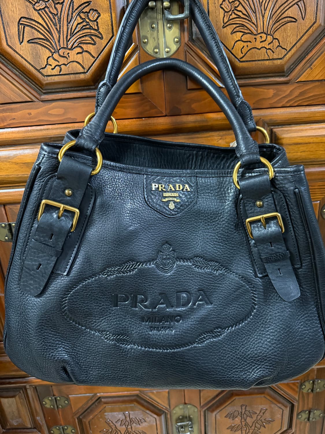 프라다숄더가방거의새것 상품이미지1