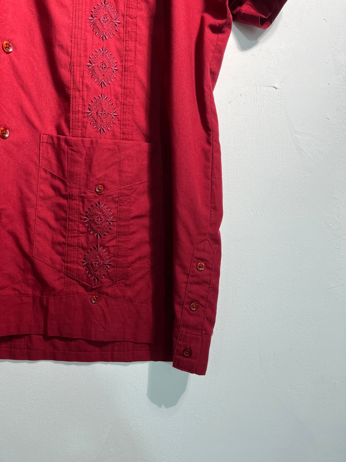 Guayabera shirts (쿠바 셔츠) m 상품이미지7
