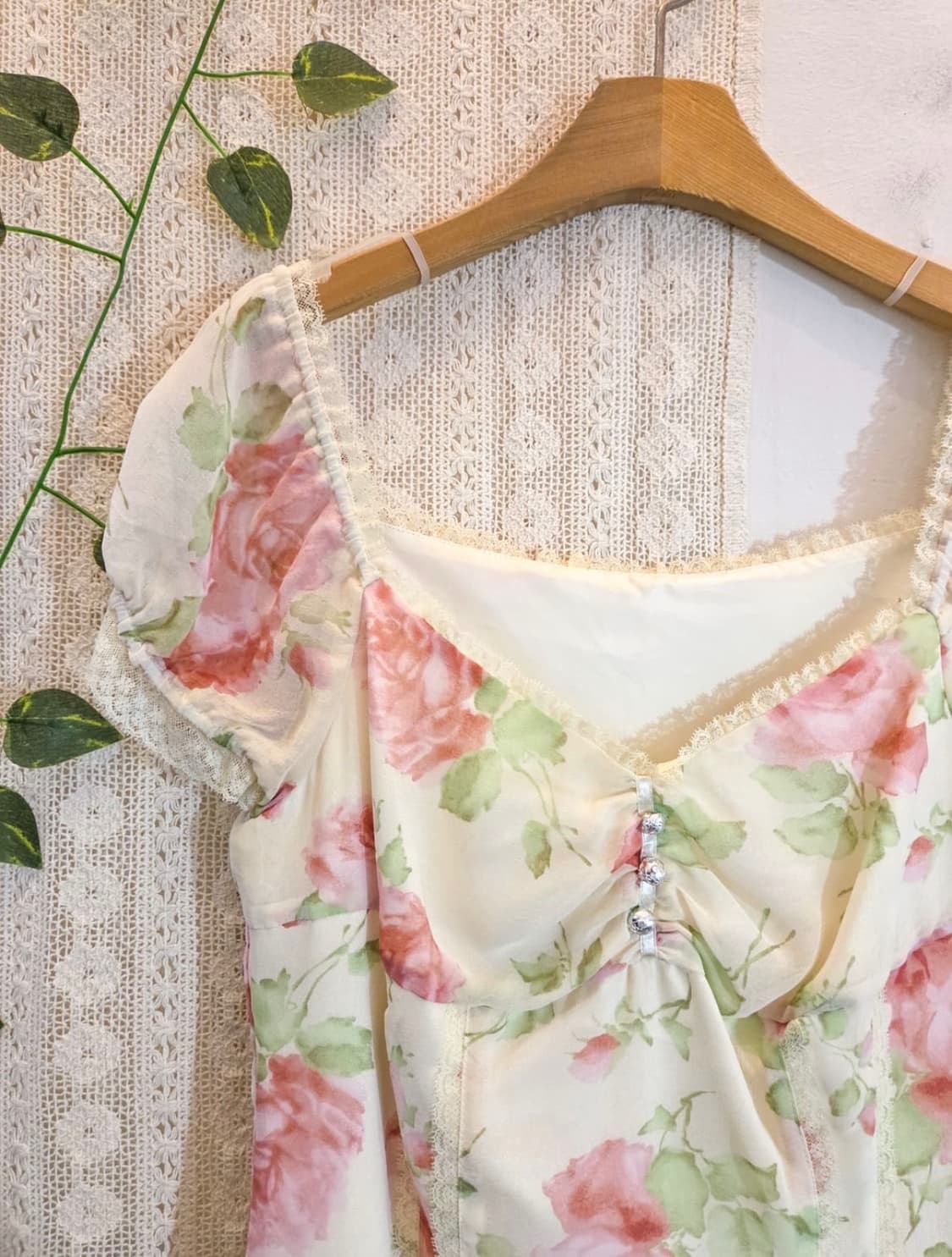 플라워 쉬폰 블라우스 상품이미지2