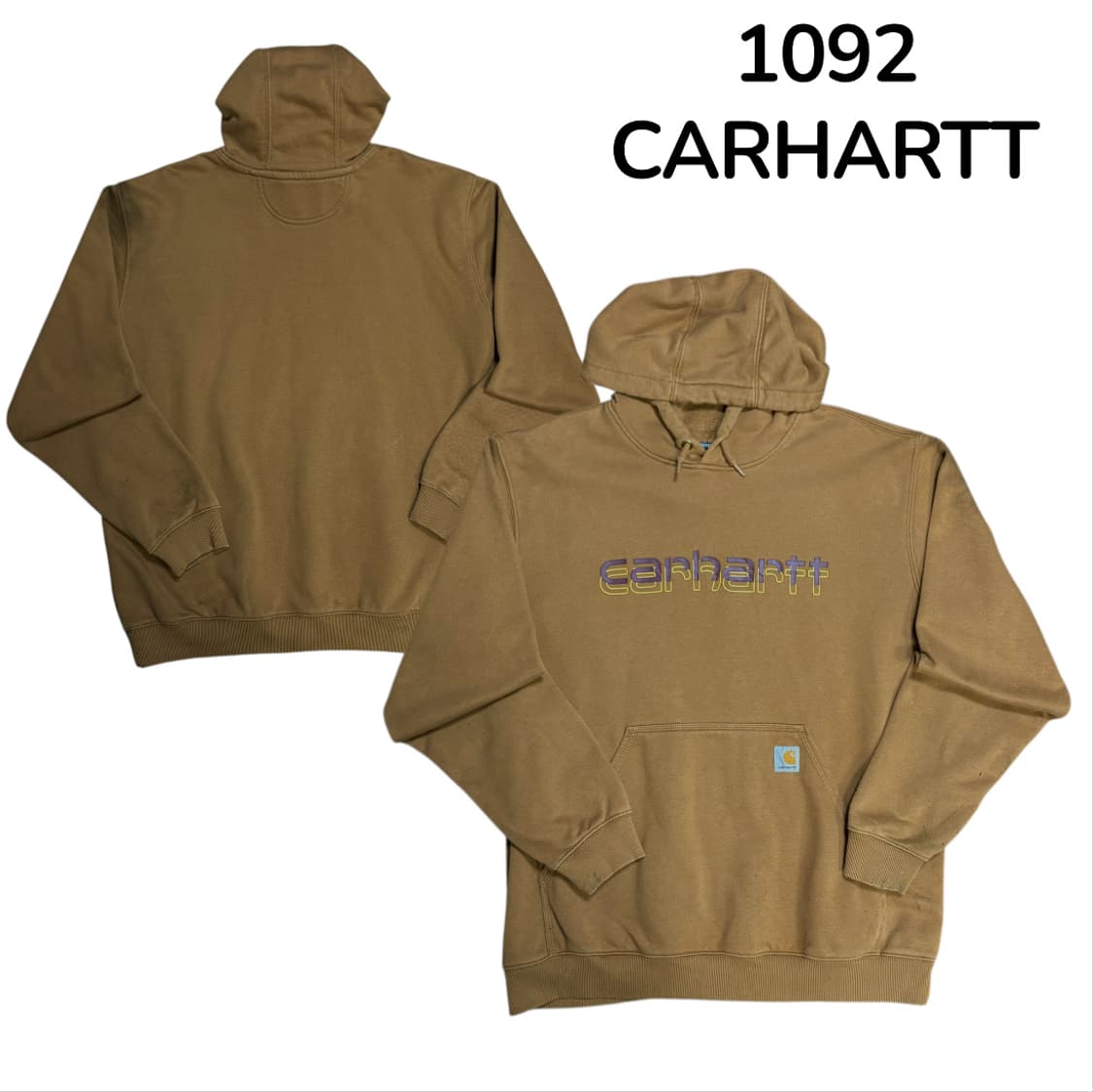 칼하트 데저트 된장 오버핏 후드티 L 상품이미지1