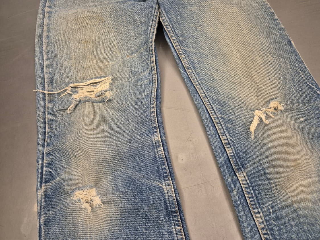 80s 리바이스 517 오렌지탭 데님 팬츠 상품이미지5