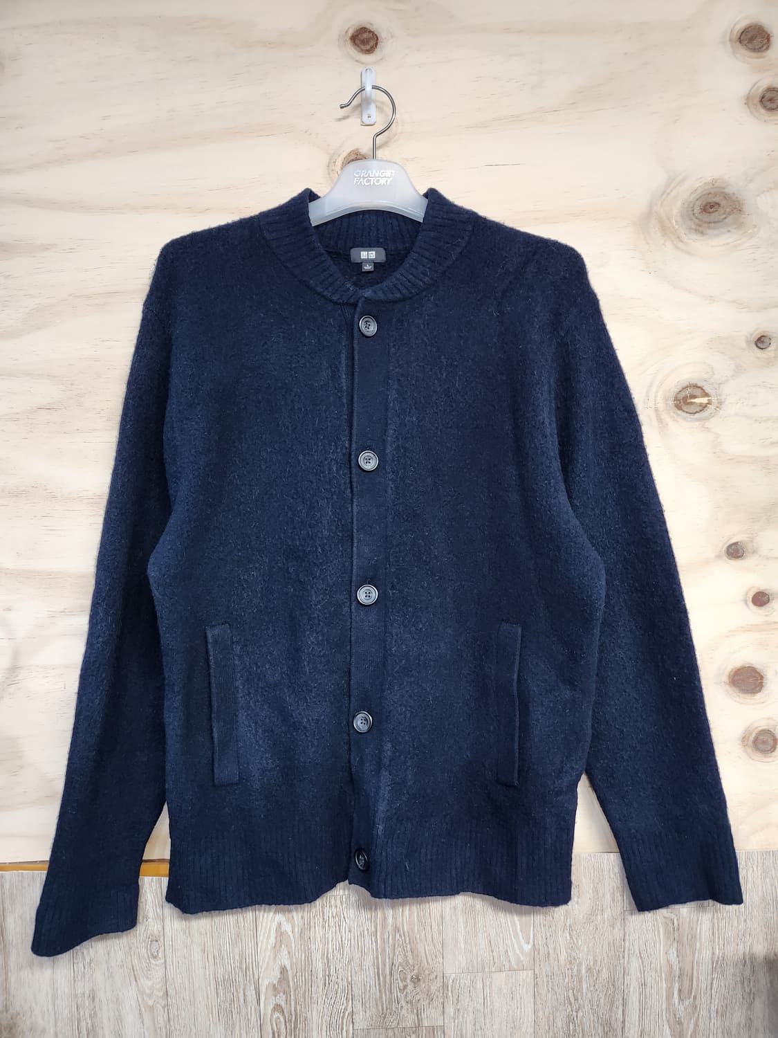 430) 유니클로 남성 버튼 가디건 상품이미지1