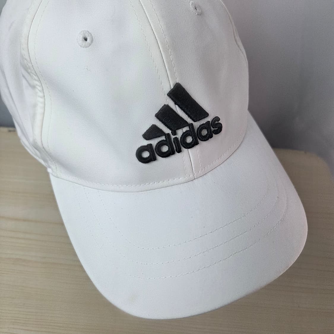 여57-60M-L아디다스 볼캡 흰색 & 검정 상품이미지5