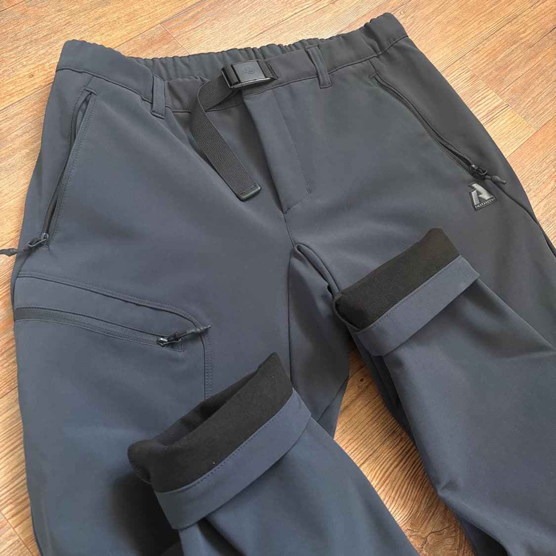 32 에디바우어 FW 기모 아웃도어 팬츠 바지 멀티 포켓 슬림 상품이미지4
