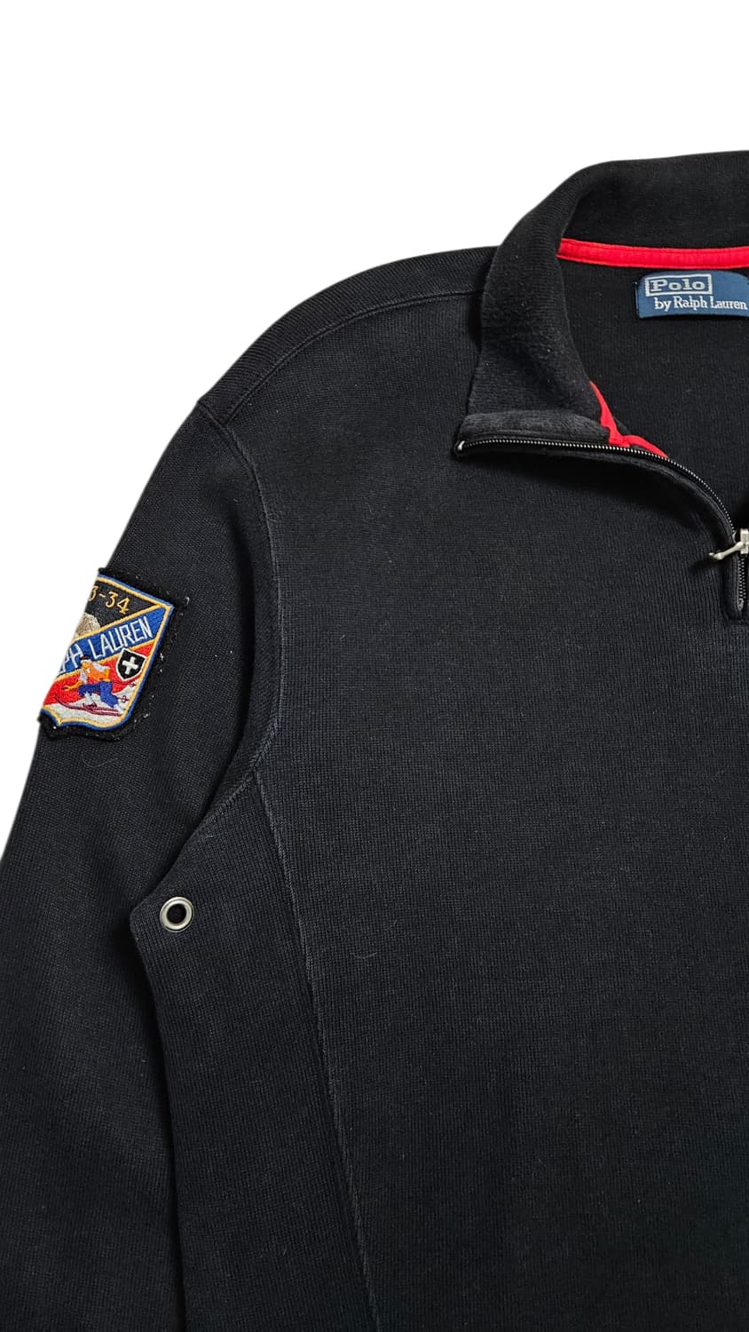 폴로 랄프로렌 빅포니 반집업 니트 상품이미지4