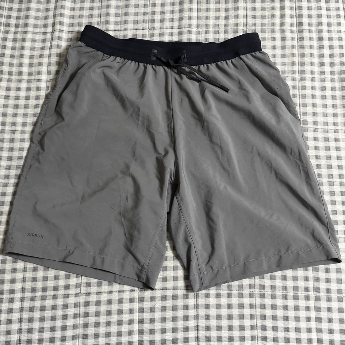 (M) 데카트론 런닝 슬리브리스 반바지 셋업 + 헤어밴드 상품이미지3