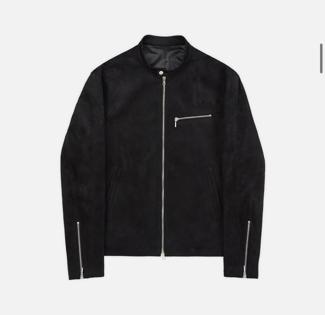 드로우핏 바이커 스웨이드 자켓 L 상품이미지1