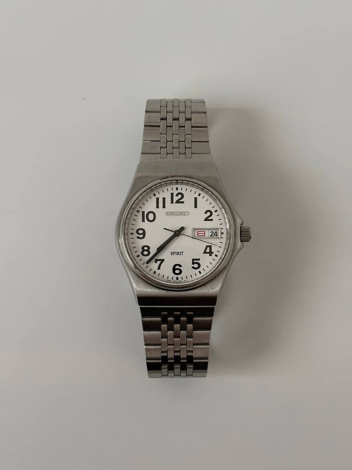 1990s Spirit Arabic Index Silver Quartz 상품이미지3